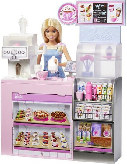 Barbie Coffee Shop Doll Set