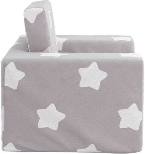 Kinderstuhl Grau 52x38x34cm