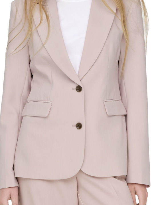 Only Raven Lung Blazer pentru femei Sacou Pink