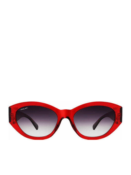 Polar Ochelari De Soare Roșii Cu Ramă Din Plastic / Acetat Polar Ochelari De Soare Roșii Cu Ramă Din Plastic / Acetat