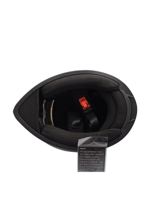 Matt Black Motorcycle Helmet Full Face with Sunvisor