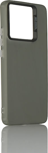 Back Cover Fabric / Plastic / Silicone Gray (Xiaomi 13T Pro)