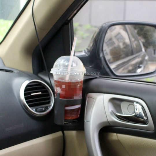 Car Cup Holder 1 Position for Door in Black Color