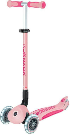 Globber Детски Ролери Сгъваеми Go Up Deluxe 3 Колела със Седалка за 15+ Месеца Розови