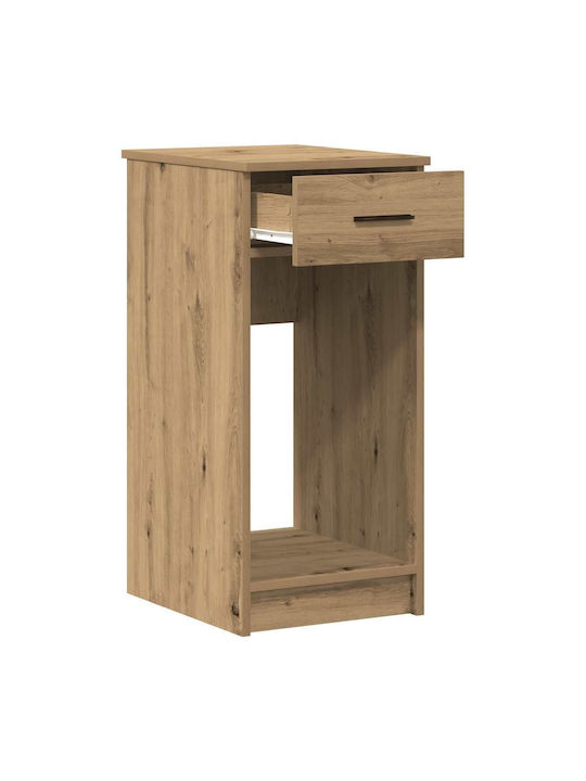 Computer Tower Stand Drawer Artisan Oak 35x45x77 cm Artisan Oak 858748