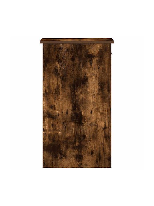 Computerturm-Ständer mit Schublade Rauchige Eiche 35x45x77 cm Rauchige Eiche 858744
