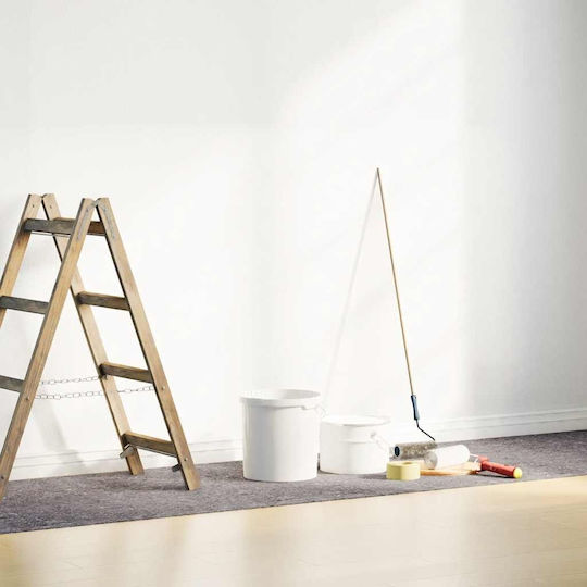 Vidaxl Non-Slip Wool Rug 2532 Cm 280 G/m² Grey
