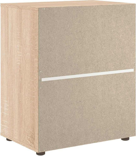 Vidaxl Bufet Visnes Stejar Sonoma 60x40x73 Cm Lemn Ingineresc