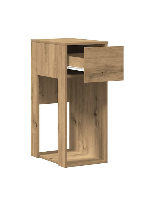 Office Storage Chipboard Cabinet Brown L30xW44xH74cm