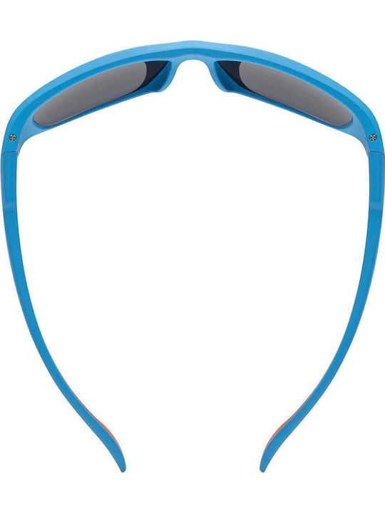 Uvex Sportstyle 514 Unbreakable Rectangle Kids Sunglasses Blue