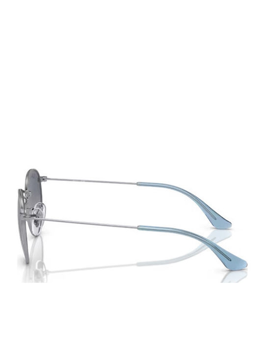 Ray Ban Στρογγυλά Παιδικά Γυαλιά Ηλίου Ασημί