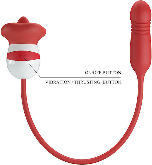Pretty Love Ashlynn 5 Vibration Functions 5 Thrusting Settings 5 Licking Settings