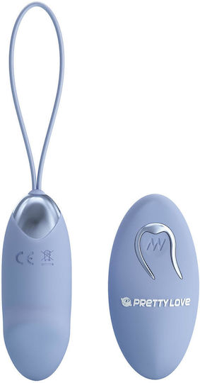 Vibrator Egg with Remote Control Blue