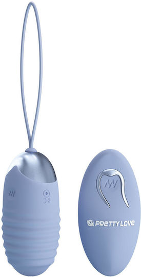 Vibrator Egg with Remote Control Blue