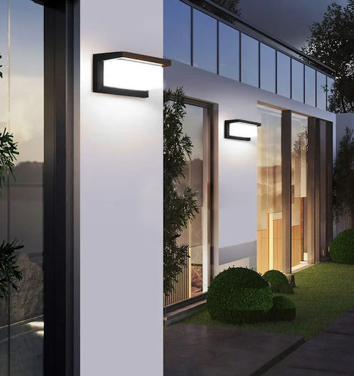 Powertech Lumină de Exterior Montată pe Perete LED 12W 4000K