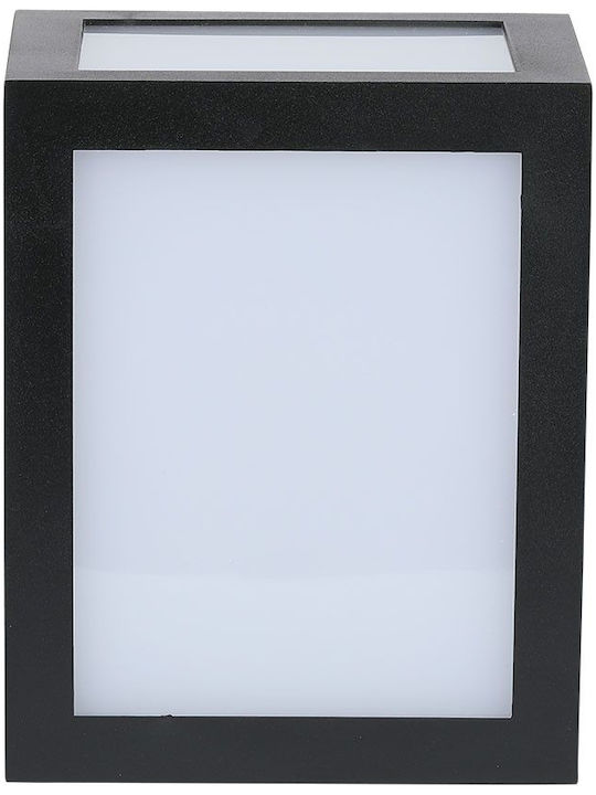 V-TAC Wall-Mounted Outdoor Light LED IP65 12W with Cool White Light 16x10.8x13εκ.