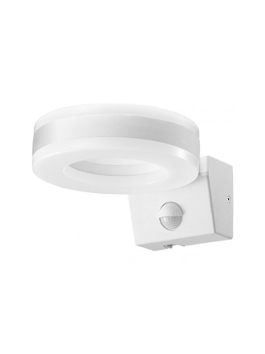 Elmark Wall-Mounted Outdoor Ceiling Light LED IP65 20W with Natural White Light