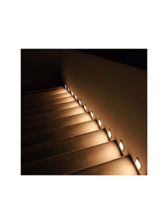 V-TAC Στεγανή Πλαφονιέρα LED 5W 3000K 8.4x8.4x5εκ. V-TAC Στεγανή Πλαφονιέρα LED 5W 3000K 8.4x8.4x5εκ.