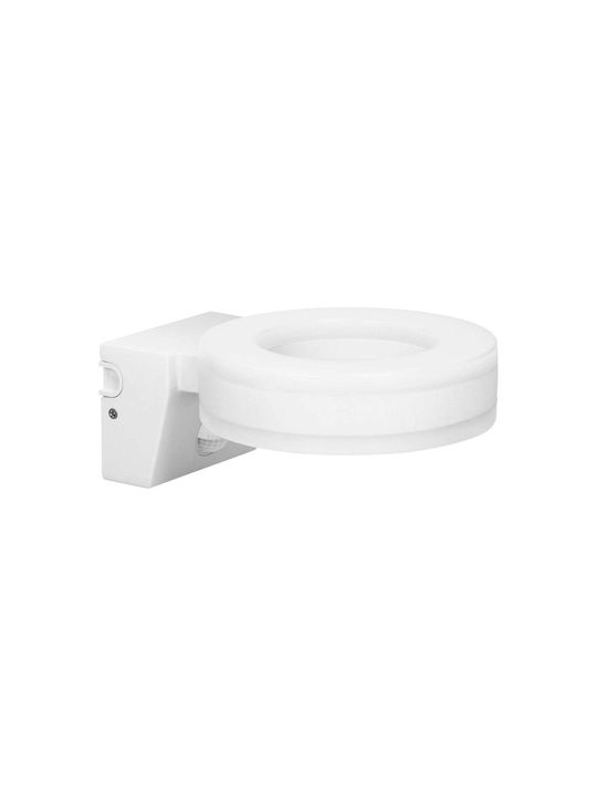 Adviti Επιτοίχιος Εξωτερικός Προβολέας LED IP65 20W με Φυσικό Λευκό Φως