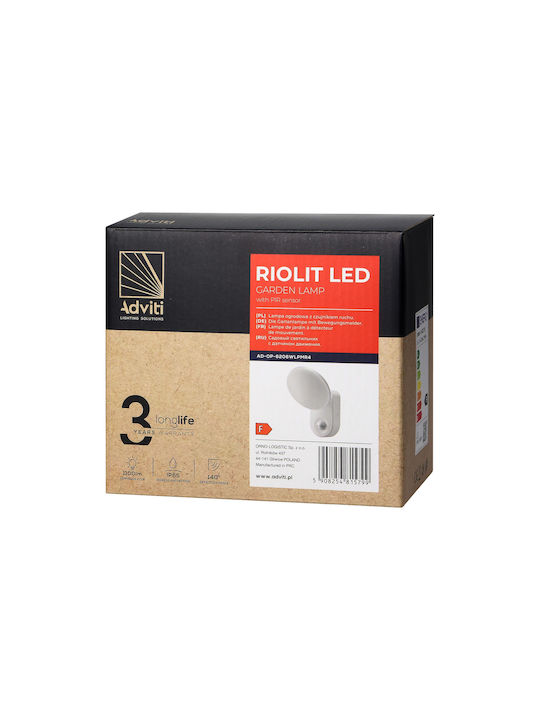 Adviti Iluminat Exterior Montat Pe Perete Spotlight Led Încorporat IP65 15W Cu Lumină Alb Natural