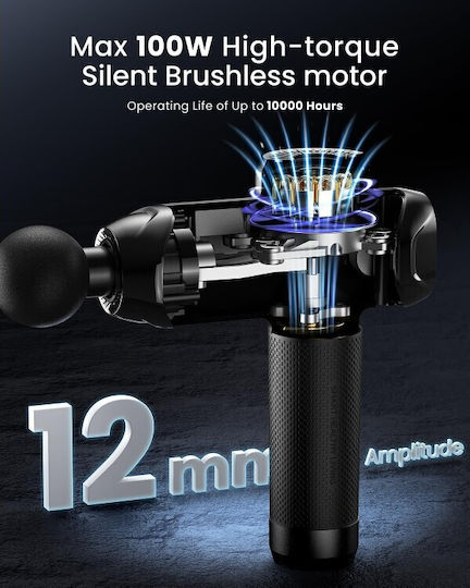Renpho Gun Massage for the Body with Vibration and Heating Function