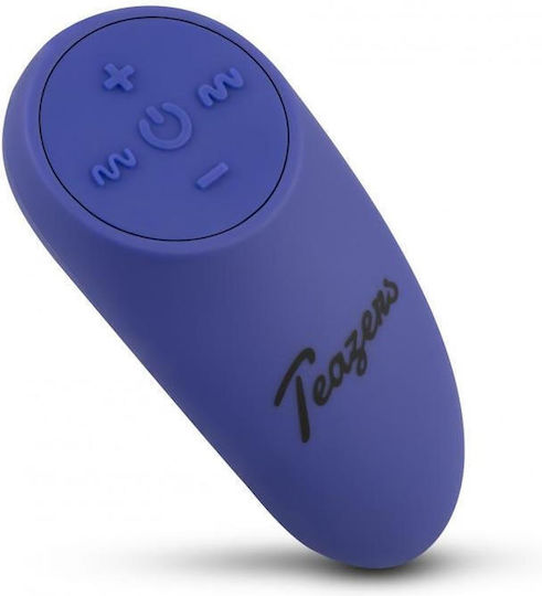 Teazers Vibrator Ei mit Fernbedienung Blau
