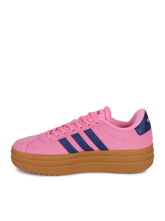 VL COURT BOLD Γυναικεία Flatforms Sneakers Ροζ