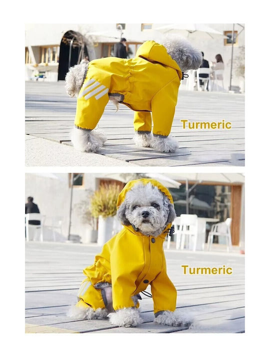 Hundemantel Wasserdicht Kapuzen Rosa