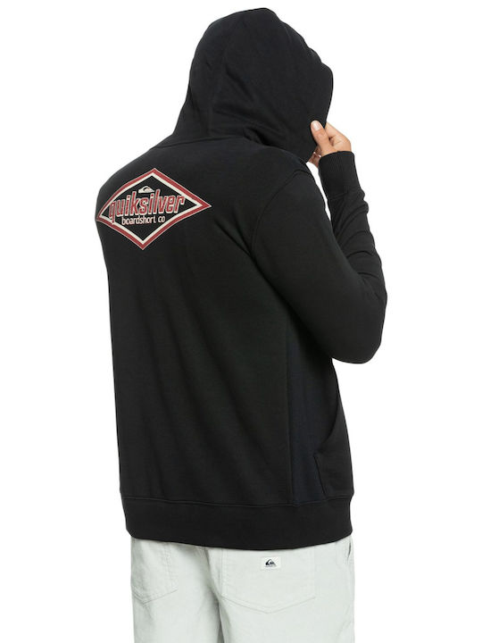 Quiksilver Sweatshirt with Hood Black