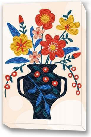 Dotz Decor Blue Vase #dbx3.002