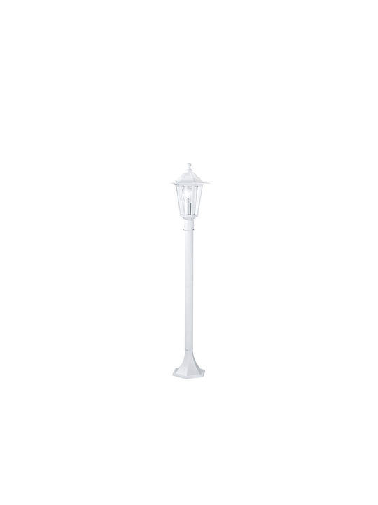 Eglo Eglo Outdoor Floor Lamp Post 60W IP44 for E27 Light Bulb White
