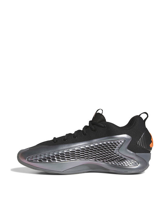 Anthony Edwards 1 Low Χαμηλά Μπασκετικά Παπούτσια Iron Metallic / Core Black / Solar Orange