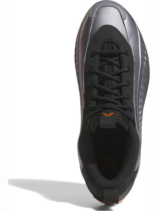 Anthony Edwards 1 Low Χαμηλά Μπασκετικά Παπούτσια Iron Metallic / Core Black / Solar Orange