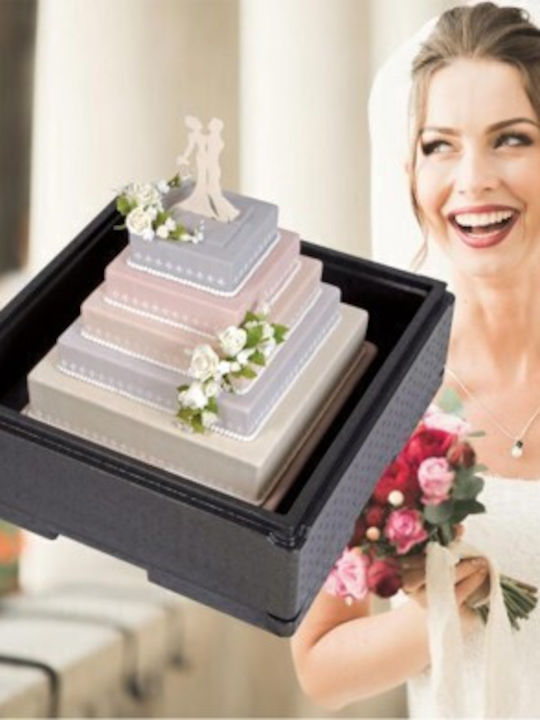 Isolierte Kuchenbox für Hochzeitstorte 35 cm
