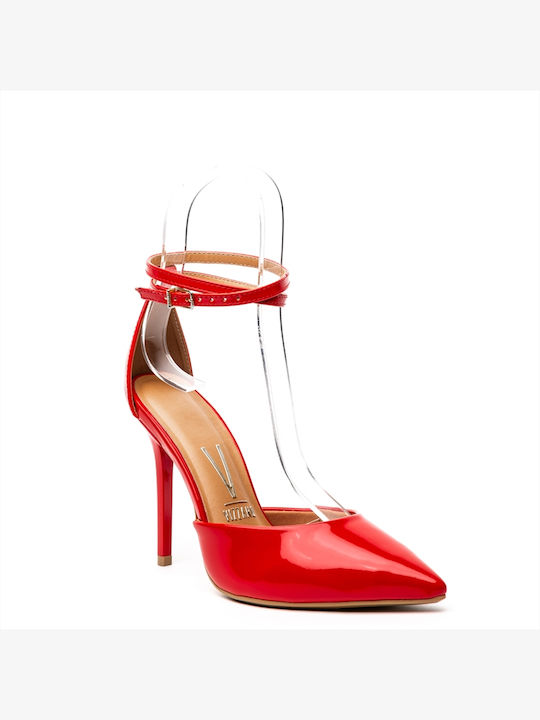 Vizzano Red High Heels with Strap