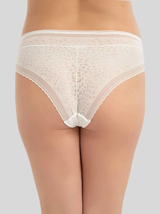 Damen Slip Ecru