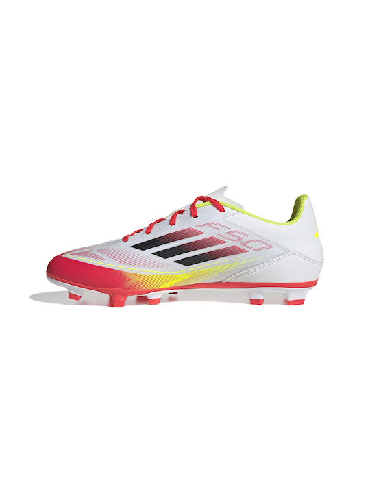 adidas Club FG/MG Low Football Shoes with Cleats White