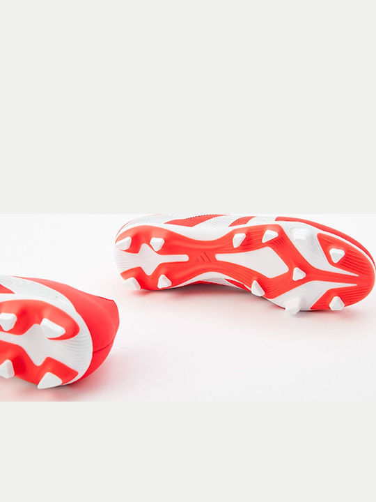 adidas Predator Club Football Shoes with Cleats Red