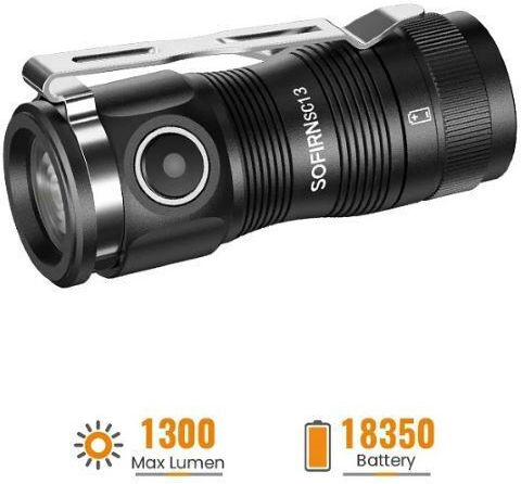 Sofirn Sc13 Flashlight Sst40 Led 6500k