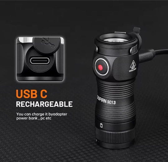 Sofirn Sc13 Flashlight 519a Led 5000k