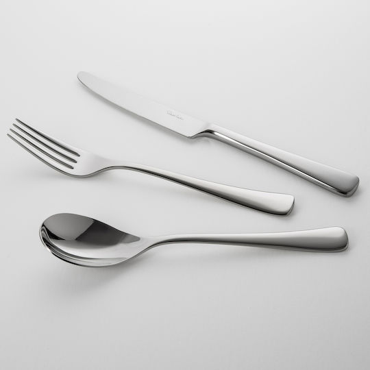 Robert Welch 18/10 Stainless Steel Cutlery Set Silver 42 Pieces
