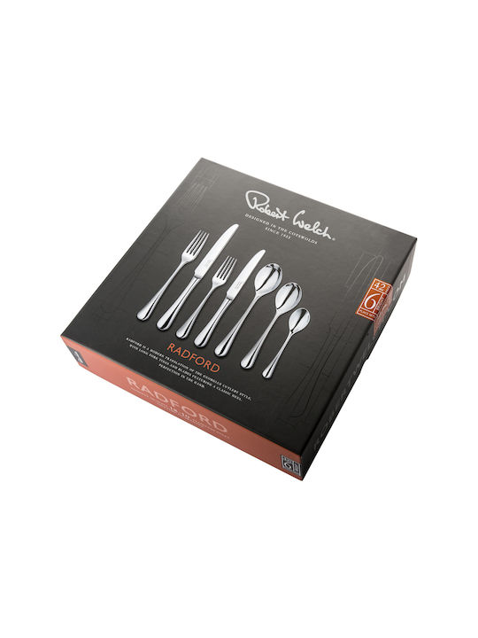 Robert Welch Cutlery Set Stainless Silver 42pcs