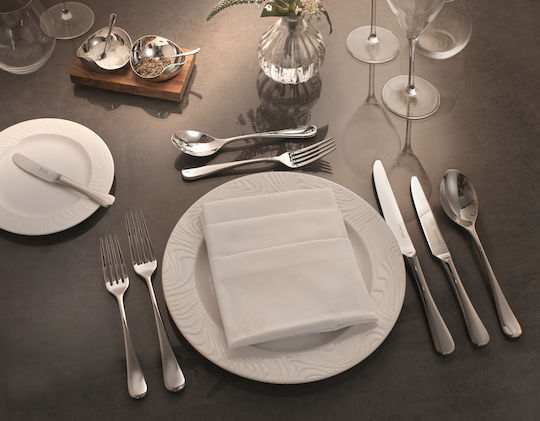 Robert Welch Cutlery Set Stainless Steel 18/10 Silver 42 Pieces