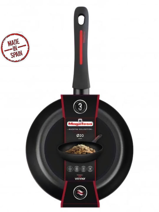 Vitrinor Maestra Pan made of Aluminum with Non-Stick Coating 24cm