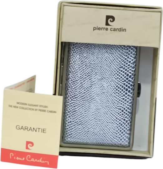 Μεταλλικη Ταμπακιερα Pierre Cardin Ασημι Χρωμα 11χ7x2cm 99211-100