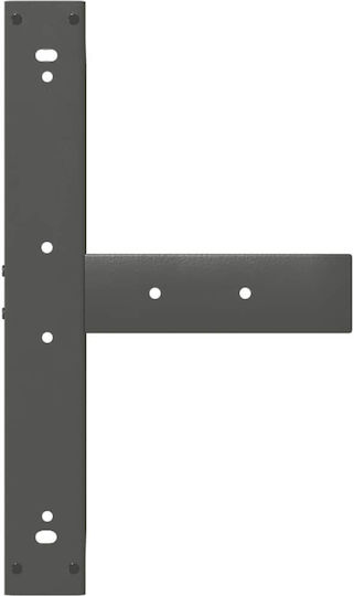 vidaXL Metallisches Möbelbein 2Stücke Für Tisch / Beistelltisch / Büro 60x35x110cm Anthrazit