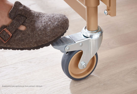 Mobiak New Dali Standard Electric / Recuperat Din / Manual Pat Poliedru De Spital Cu Bara Laterală / Frâne 0805071