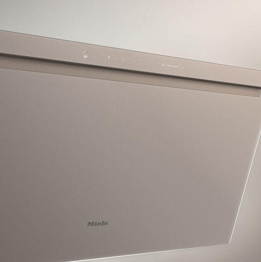 Miele Πτυσσόμενος Απορροφητήρας 90cm Μπεζ