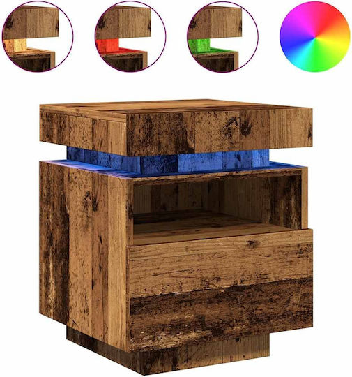 Wooden Bedside Tables Set of 2 40x39x48.5cm Wooden Bedside Tables Set of 2 40x39x48.5cm