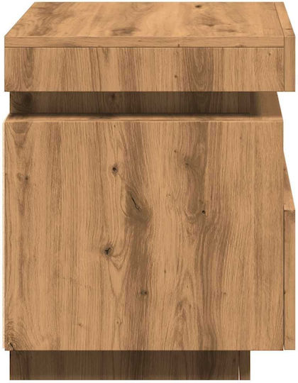 Κομοδίνο Ξύλινο Artisan Oak 40x39x48.5cm